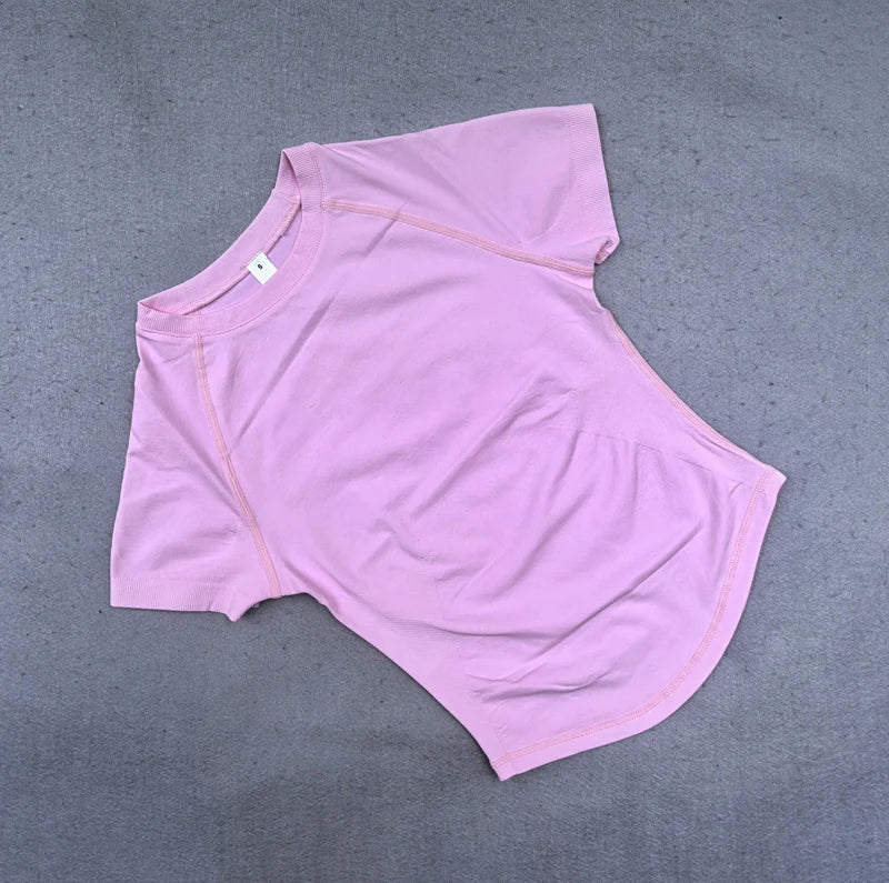 Women Active Crop Tee