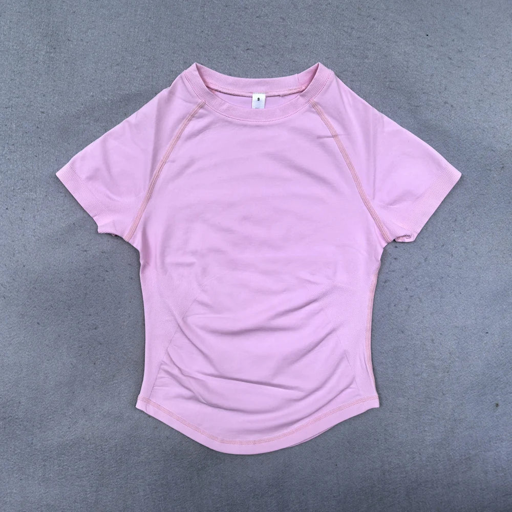 Women Active Crop Tee