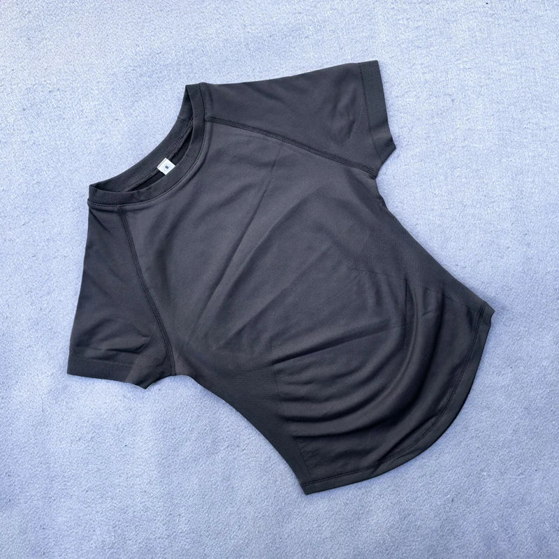 Women Active Crop Tee