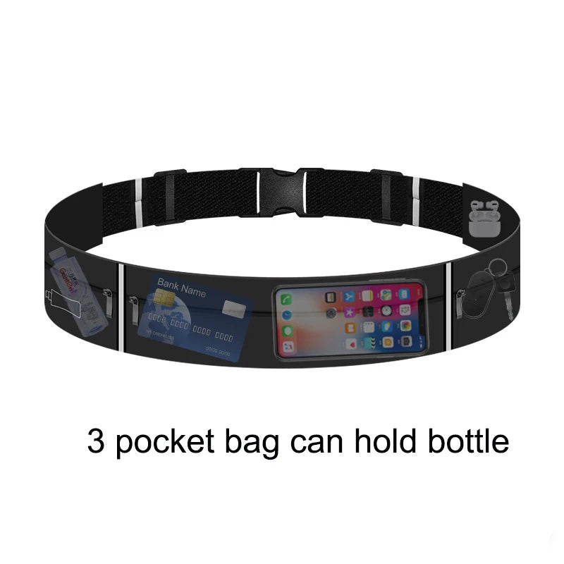 Running Fanny Pack with Water Bottle