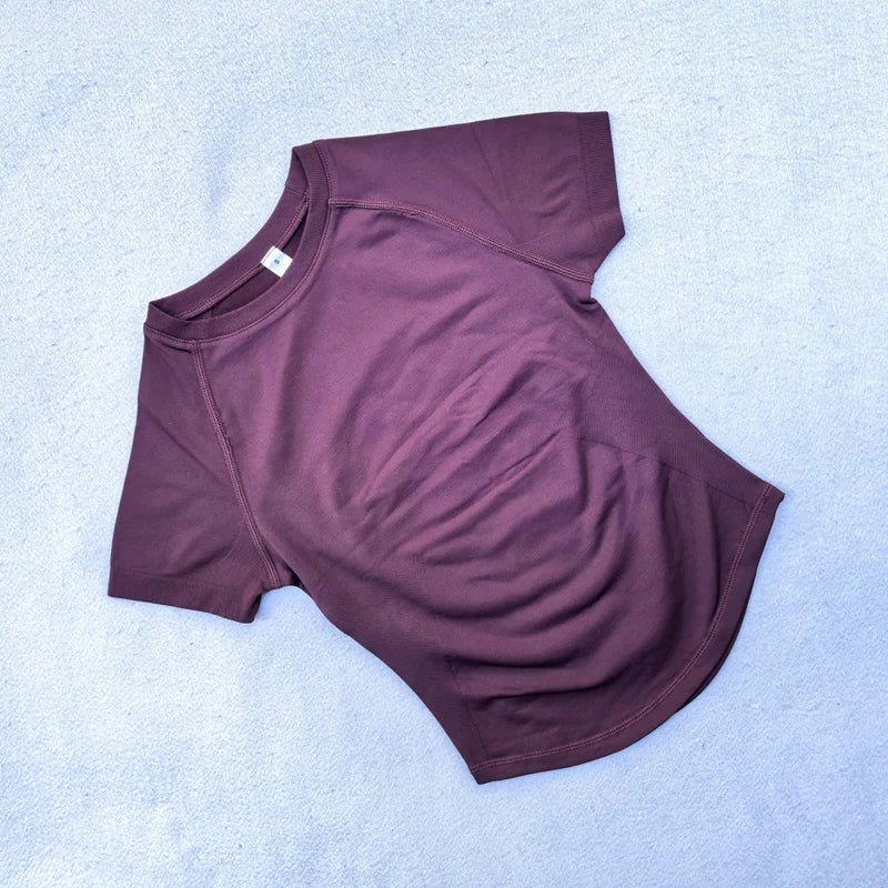 Women Active Crop Tee