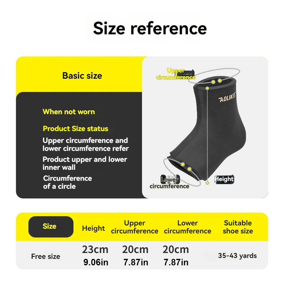 Compression Hydrogel Ankle Brace