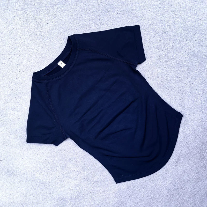 Women Active Crop Tee