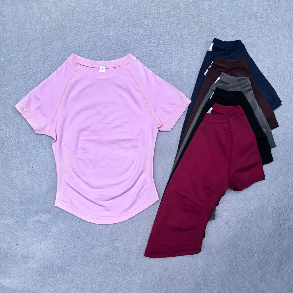 Women Active Crop Tee